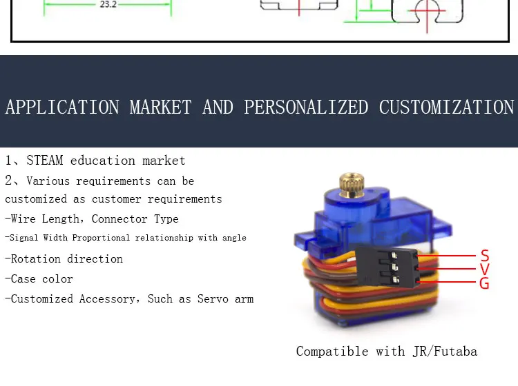 MG90S 360 Metal Gear Digital Servo 9g Weight for Remote Control Tower Pro RC Helicopter Plane Boat Car Robot Motors