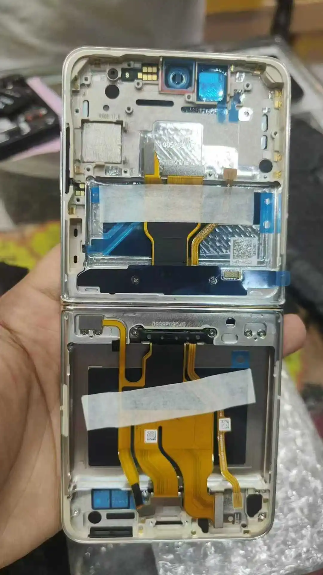 6.8 "Originele Flip N2 Display Voor OPPO Vinden N2 Flip CPH2437 PGT110 Opvouwbare AMOLED LCD met Touch Screen Digitizer montage Deel
