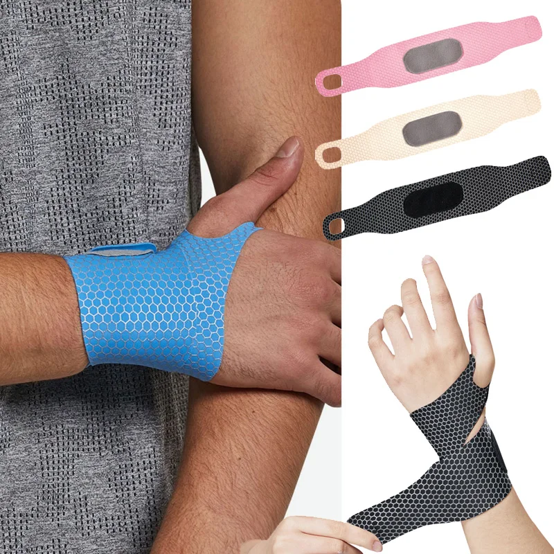 Ajustável Slim Air Wrist Support Strap, Wrist Wrap para homens e mulheres, alívio da dor, correias de treino, artrite, 1pc