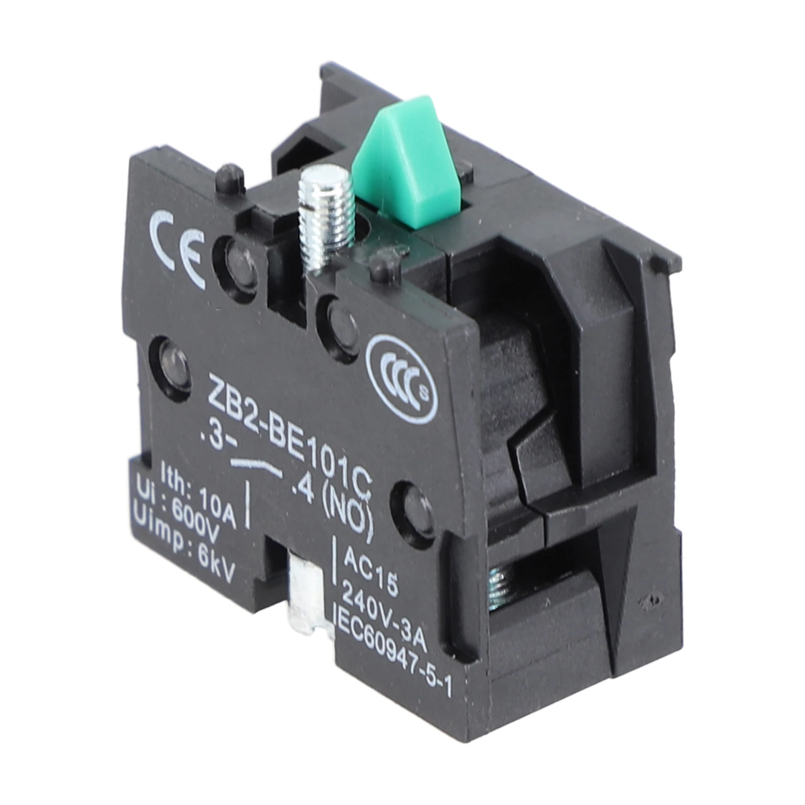 Push Button Joystick Switch ZB2BE101C BE102C 10A 600V with Normally Open Normally Closed Contacts for Control Equipment