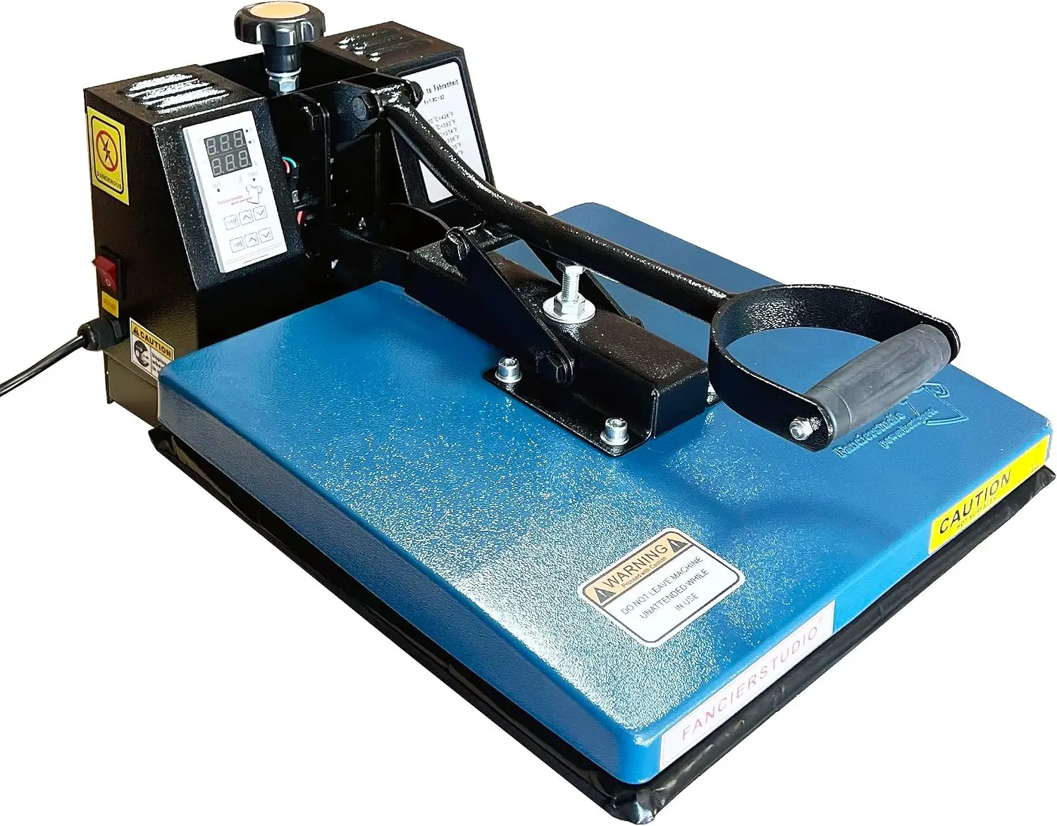 Heat Press 15x15 - Digital Sublimation & Rhinestone T-Shirt Press (Clamp Shell) (FS15x15 BBP Pull Out)