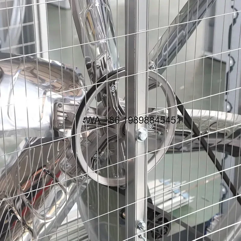 Wmwmnu High Power Industrial Exhaust Fan for Greenhouse Air Ventilation Low Noise Negative Pressure Farm Chicken House AC