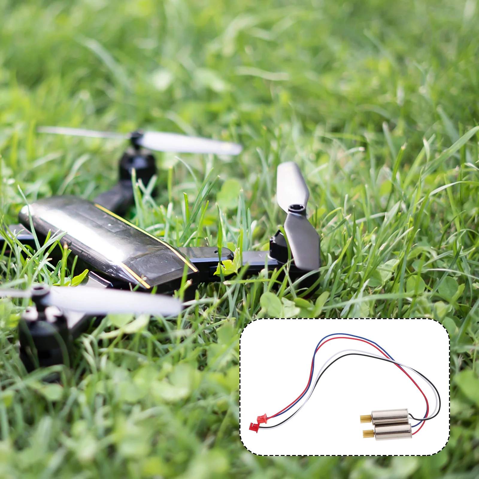 2 uds reemplazo Mini A-B Motor plástico duradero para E88Pro Rc Quadcopter Drone accesorios de Motor piezas de repuesto