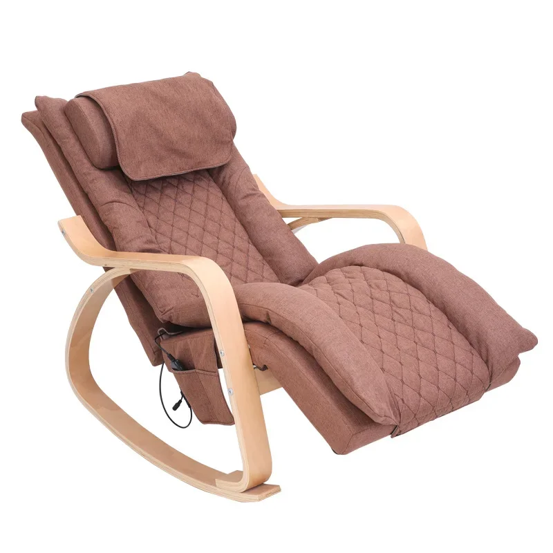 Jinkairui Electric Leisure Reclining Home Office Massager Shiatsu Rocking Massage Chair with Manipulator Roller Massag