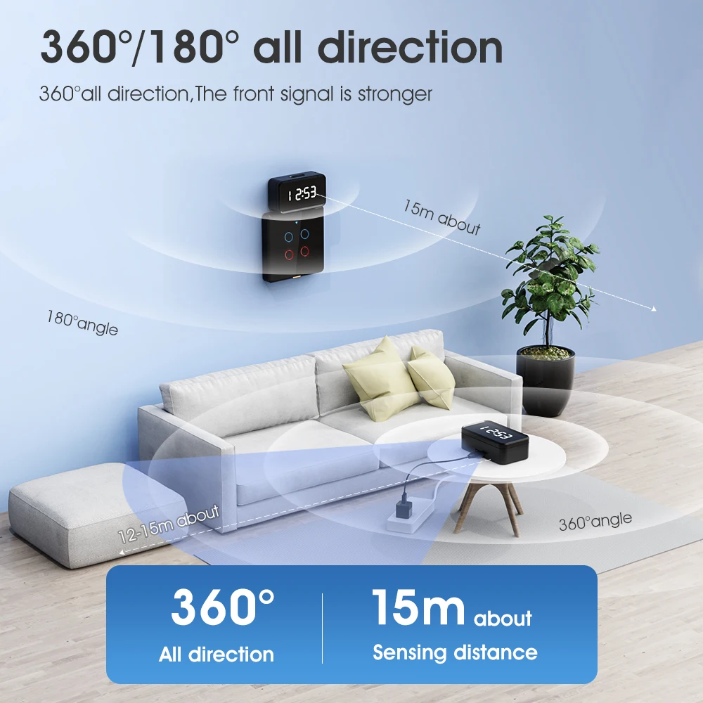 Tuya Smart Wifi Infrared IR Remote Control With Time Air Conditioning Fan TV Dvd Voice Smart Home Alexa And Google Assistant