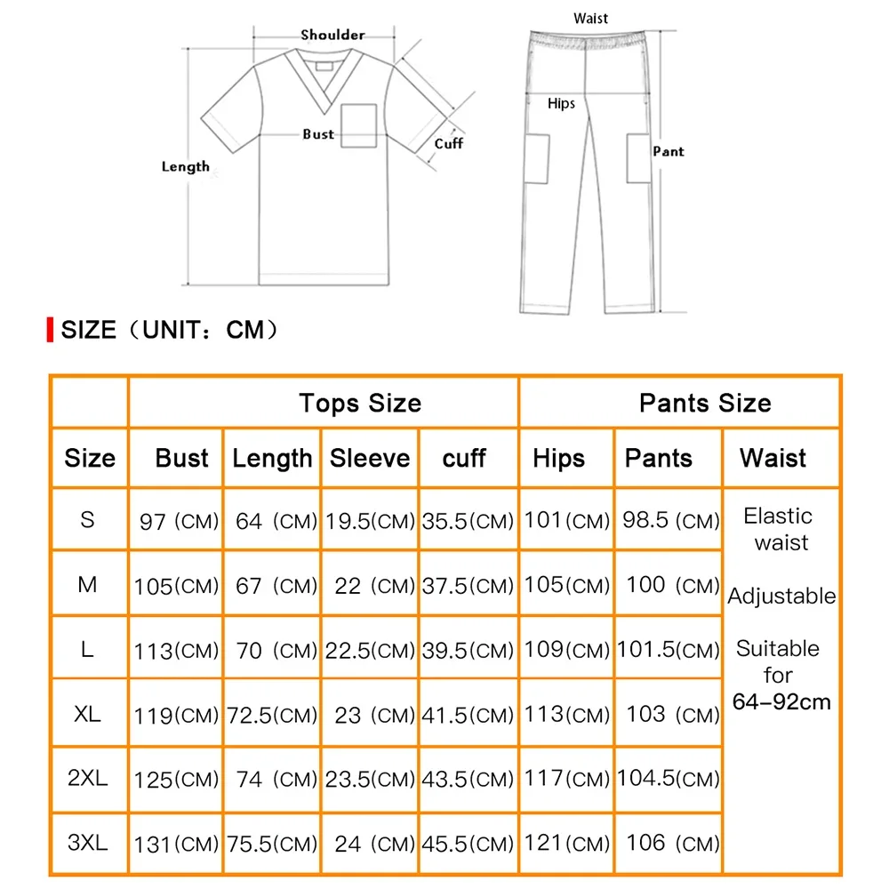 Hochwertige Unisex-Peelings Uniform Krankens ch wester Anzug Haustier Schönheits salon Medizinische Sets Spa-Uniformen Damen-Peeling-Sets Arbeits kleidung übergroß