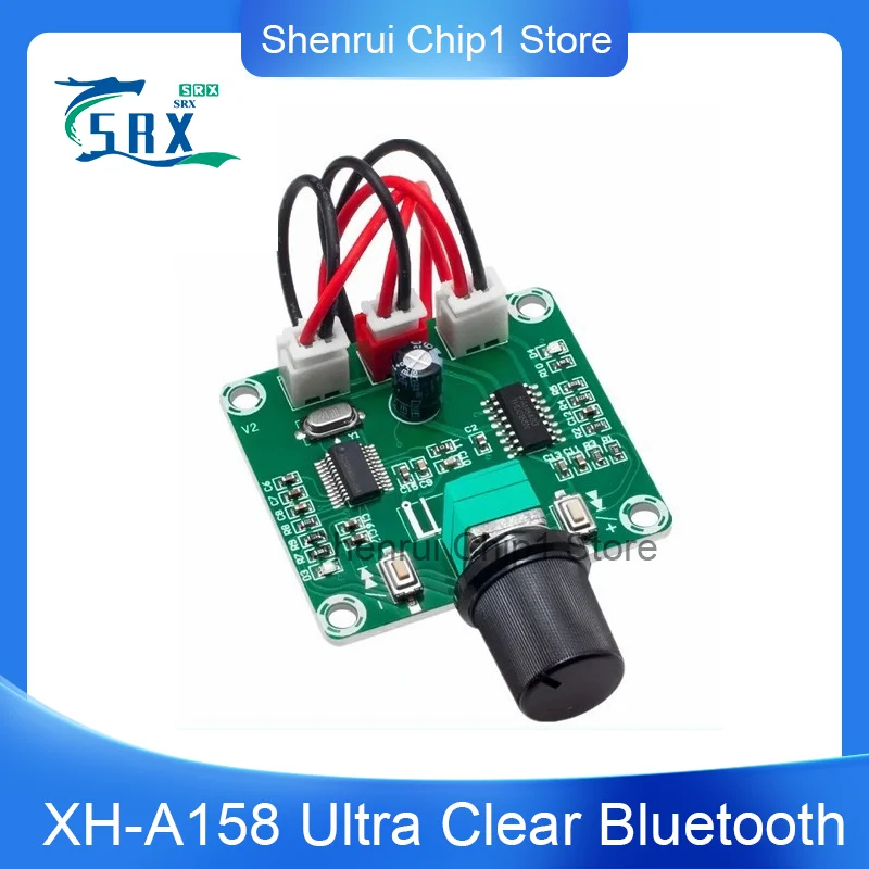 

XH-A158 Ultra Clear Bluetooth 5.0 Power Amplifier Board PAM8403 Low-power DIY Wireless Amplifier Board Dual 5W Digital