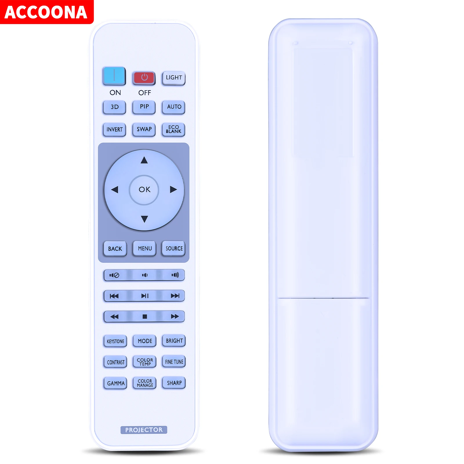 New Remote Control For BENQ Projector W1050 W1110 W2000 701JD I700 SX914 W1070 W1080 W1075 W20AA