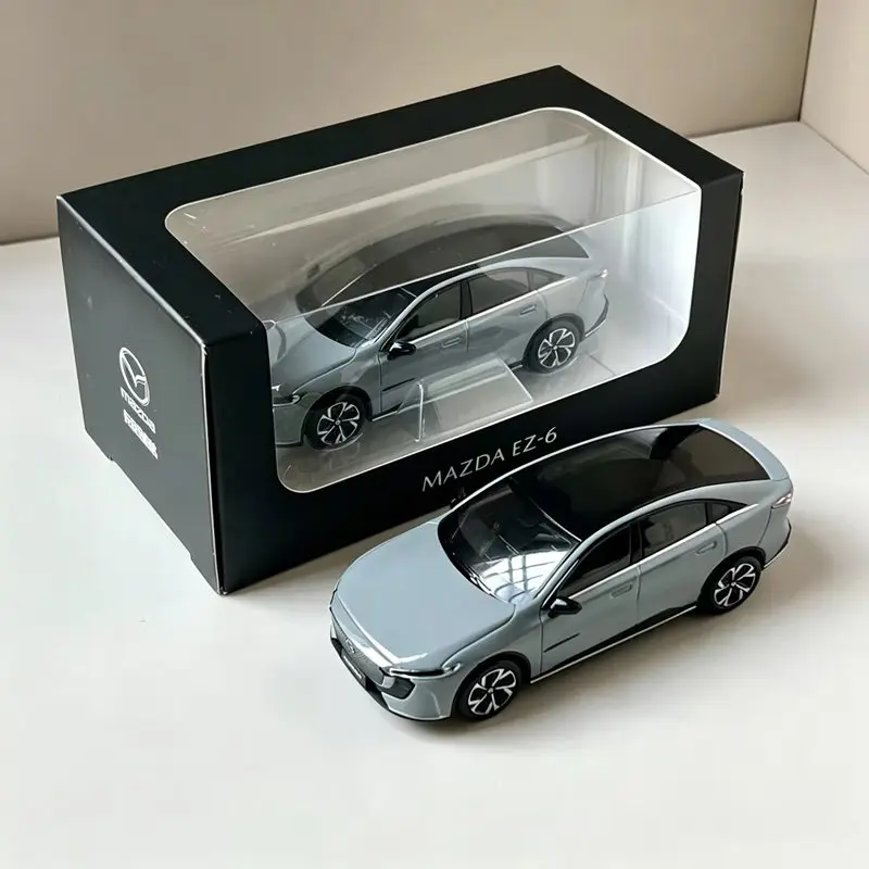 1/43 MAZDA EZ-6 Legierung Sportwagen Modell Druckguss Metall Neue Energie Elektrofahrzeuge Automodell Simulation Miniatur Maßstab Kinder Geschenk