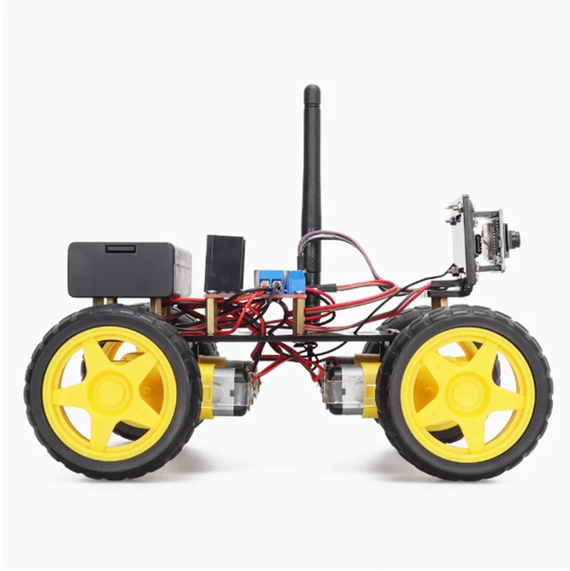 Nova atualização! Kit robô de carro inteligente ESP32 CAM Kit de carro pequeno fácil de montar com câmera