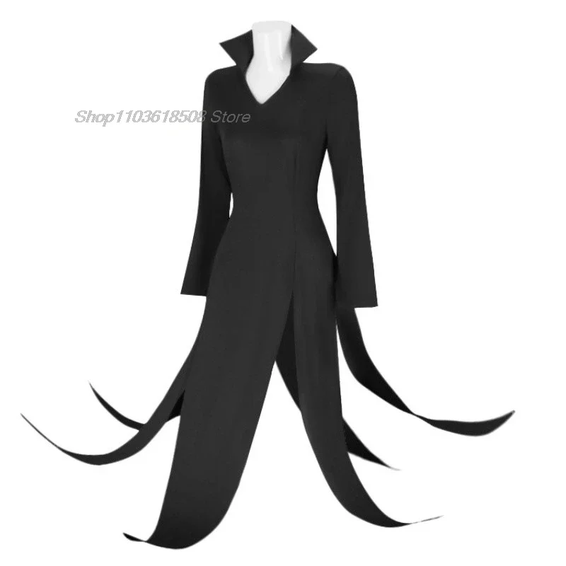 One punch man Hurricane senritsu no Tatsumaki cosplay costume black wig dress women Girl outfit Halloween child adult