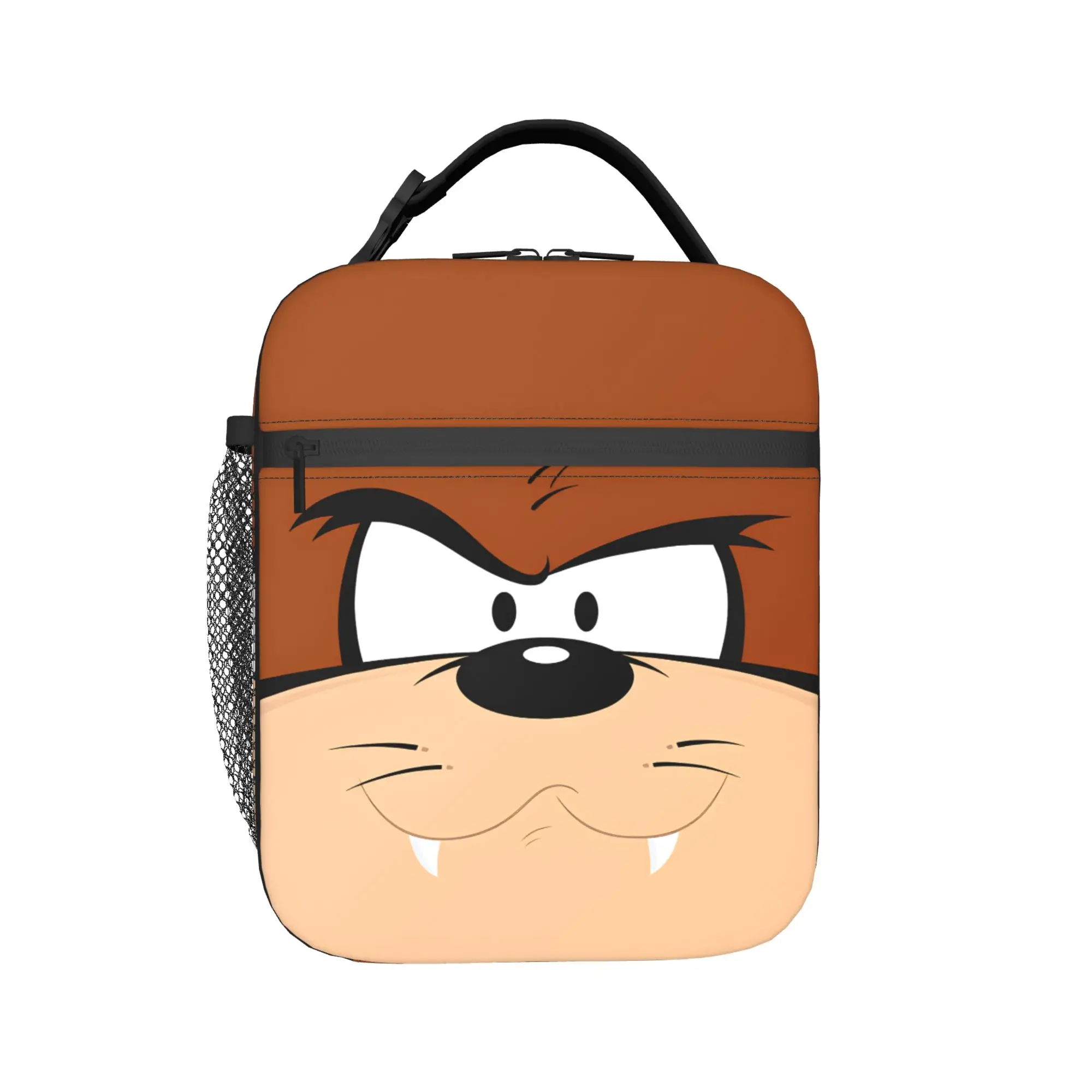 T-Tasmanians D-Devils Lunch Bag For Child  Print Lunch Box Cute Travel Cooler Bag Portable Zipper Oxford Thermal Lunch Bags