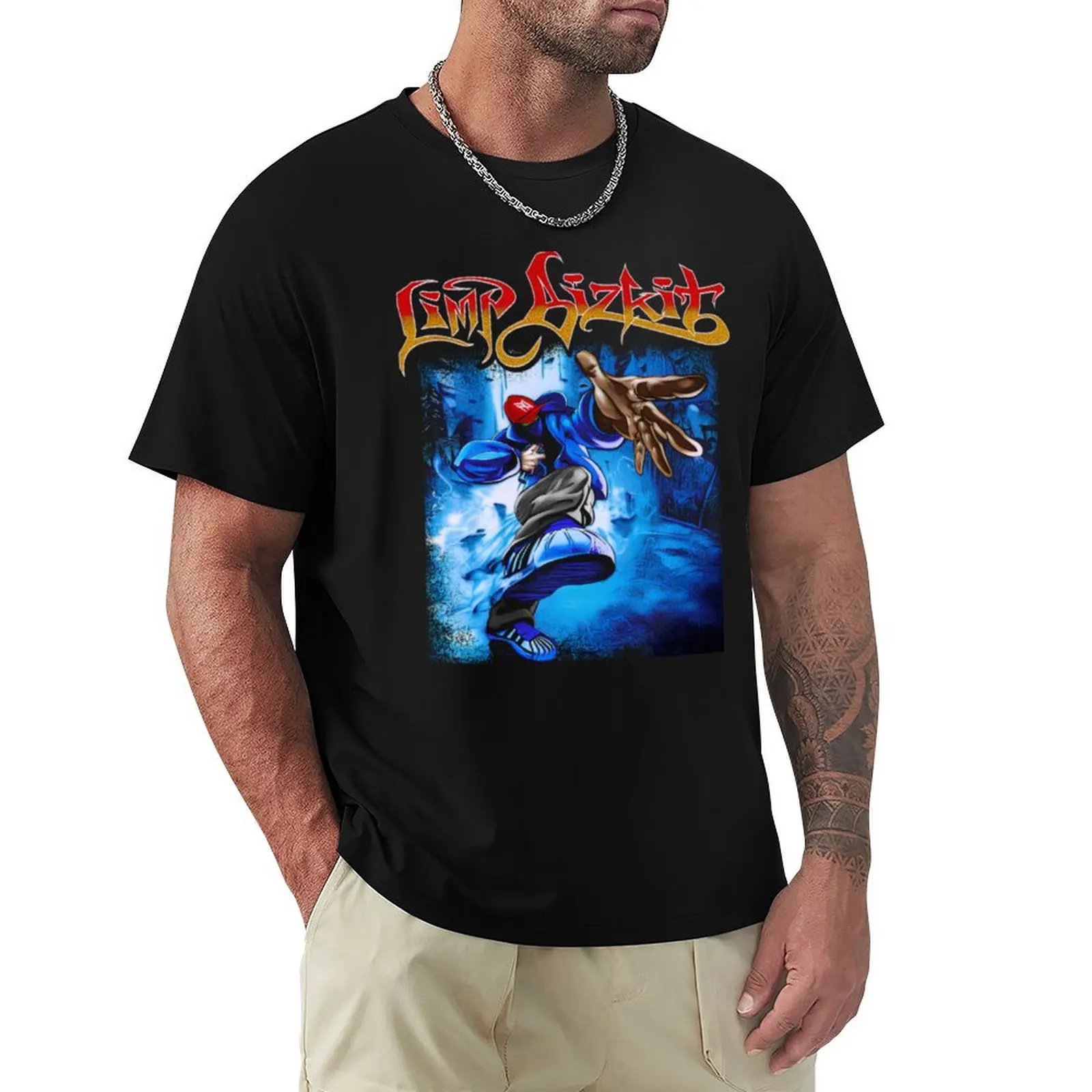 

limpbizkit T-Shirt baggy shirts summer shirt blacks tshirts for men