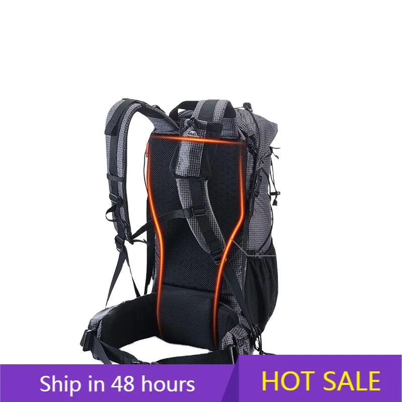 

YTYIN Men and Women's Lightweight Waterproof Oxford Backpack Fashionable Professional Outdoor Travel Mountaineering Hiking Bag