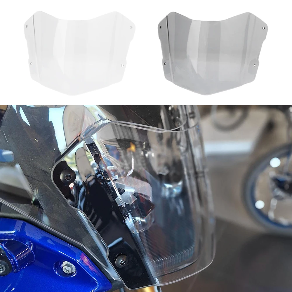 

For YAMAHA Tenere 700 Tenere700 Rally 2025 Headlight Protector Motorcycle Accessories Acrylic Light Cover Protective Guard