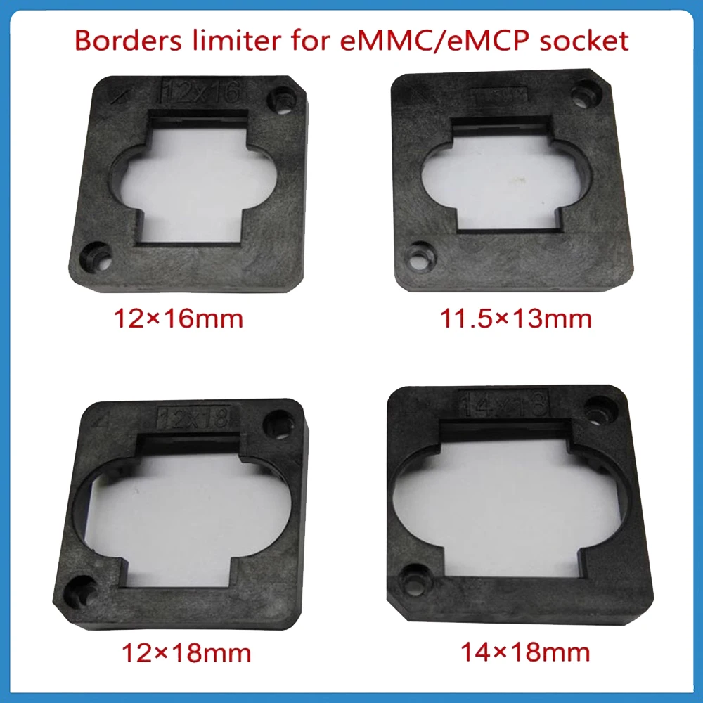 Bga153/169 Emmc Adapter Frame Brander Limiet 11X10 14X18 12X16 12X18 Programmering Blok Positionering Frame Flip-Flop Limiet