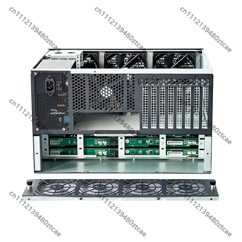 Aluminum Alloy Rack Server Chassis 12G Backplane ATX Mini Gaming PC Case Business Application