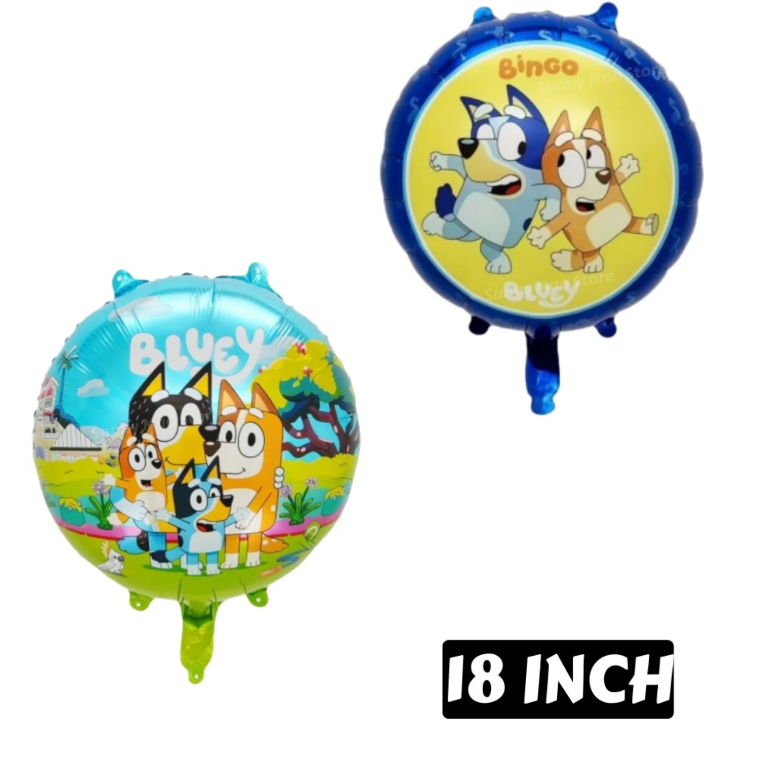 6 قطع بالونات زرقاء على شكل بنغو مجموعة بالونات من رقائق معدنية لحفلات أعياد الميلاد وحفلات أعياد الميلاد للأطفال لعبة كلاسيكية هدايا هوائية