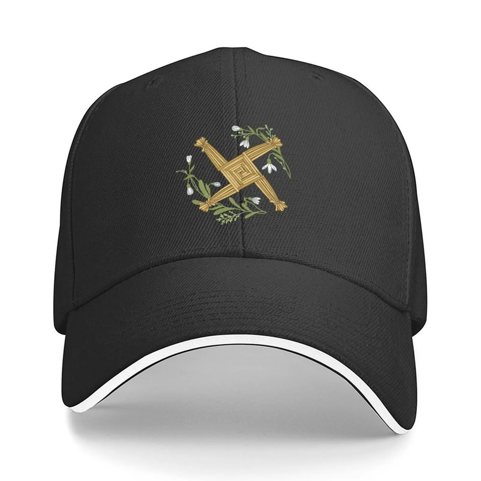 

Brigid's Cross Baseball Cap Unique hats Luxury Brand winter hats for men hiking hat Women's Beach Men's