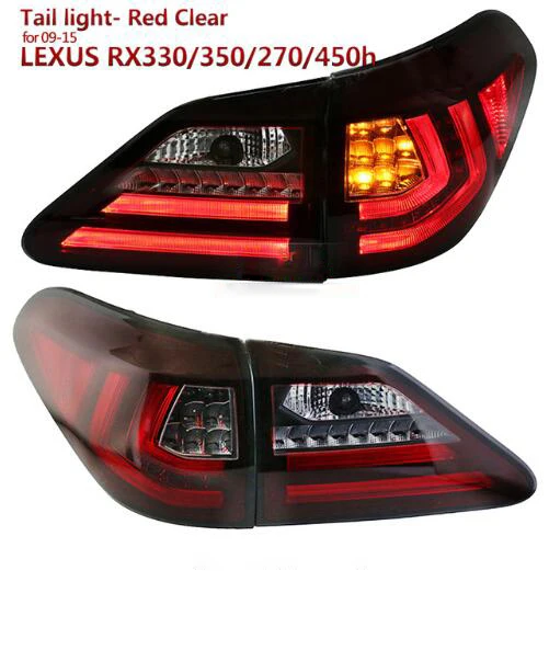 Car Styling for Lexus RX330 RX350 2009~2015 taillights LED RX330 RX350 270 450h Tail Lamp rear lamp drl+signal+brake+reverse