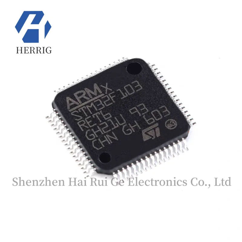 ST/STM32F103RET6 LQFP-64 ARM Cortex-M3 32-bit Microcontroller - MCU