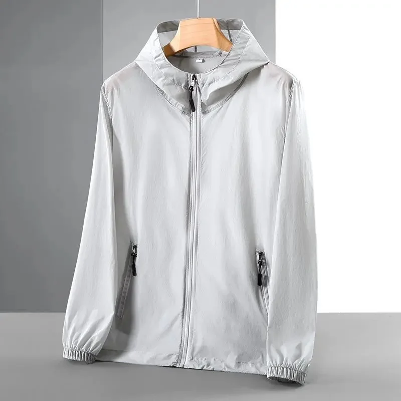 Roupas finas de protetor solar anti UV solto verão jaqueta de manga comprida à prova d'água de secagem rápida casaco feminino esportes ao ar livre