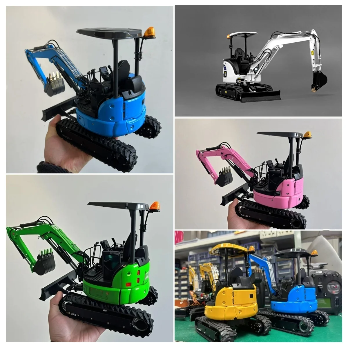 

LESU PC30 1/14 Mini RC Hydraulic Excavator Metal 6CH Valve Digger RTR Flysky ST8 Radio System Light System Battery Toy Gifts