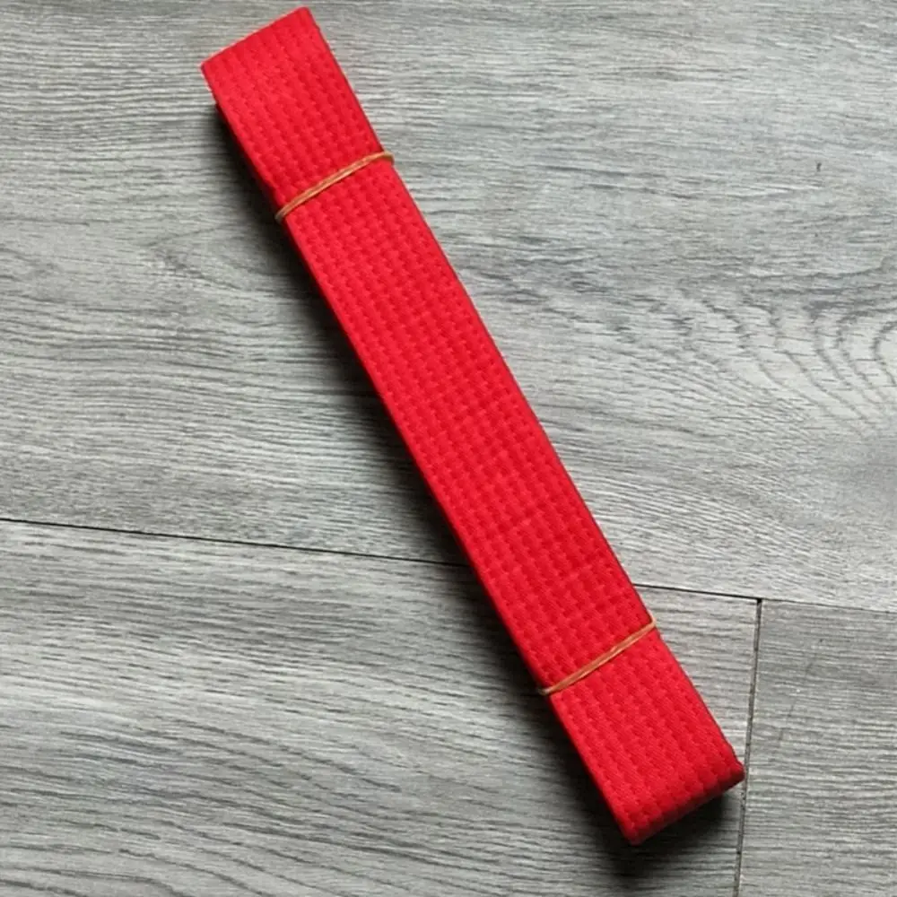 Cotton Taekwondo Belt 2.2/2.8M Uniform Colored Ranking Belts Black/Red/Green/Yellow Colorful udo Jiu jitsu Standard Tapes