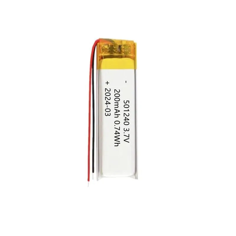 100pcs for 501240 501245 501515 501520 501530 501535 Polymer Lithium Battery 3.7V Rechargeable Li-ion Cell for DIY Electronics