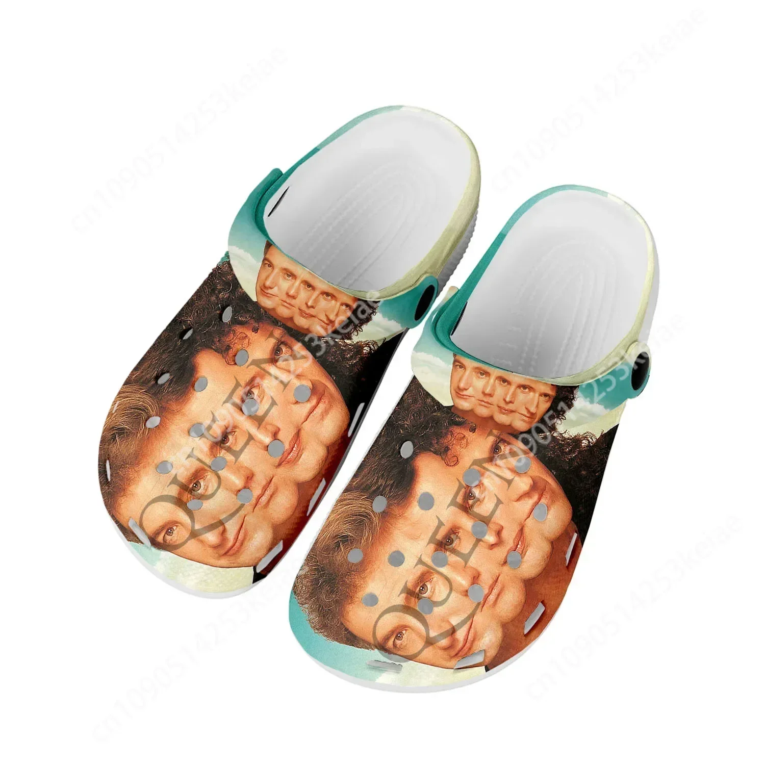 Queen Rock Band Fashion Home Clogs Custom Water Shoes Mens Womens Teenager Shoe Garden Clog Breathable Beach Hole Slippers White