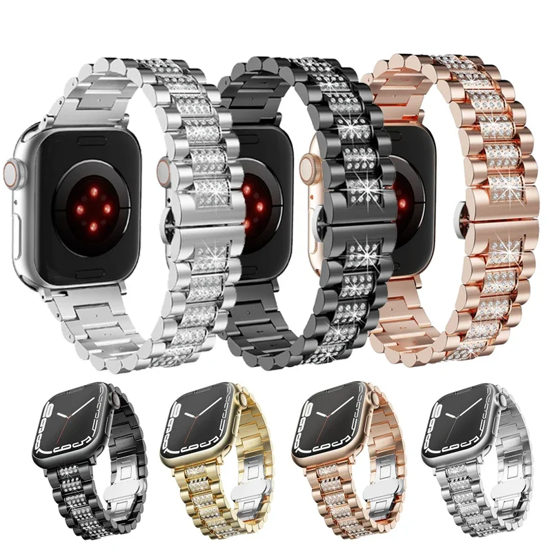 

Металлический браслет SE Ultra 2 для Apple Watch Band 9 8 45 мм 41 мм 10 46 мм 42 мм