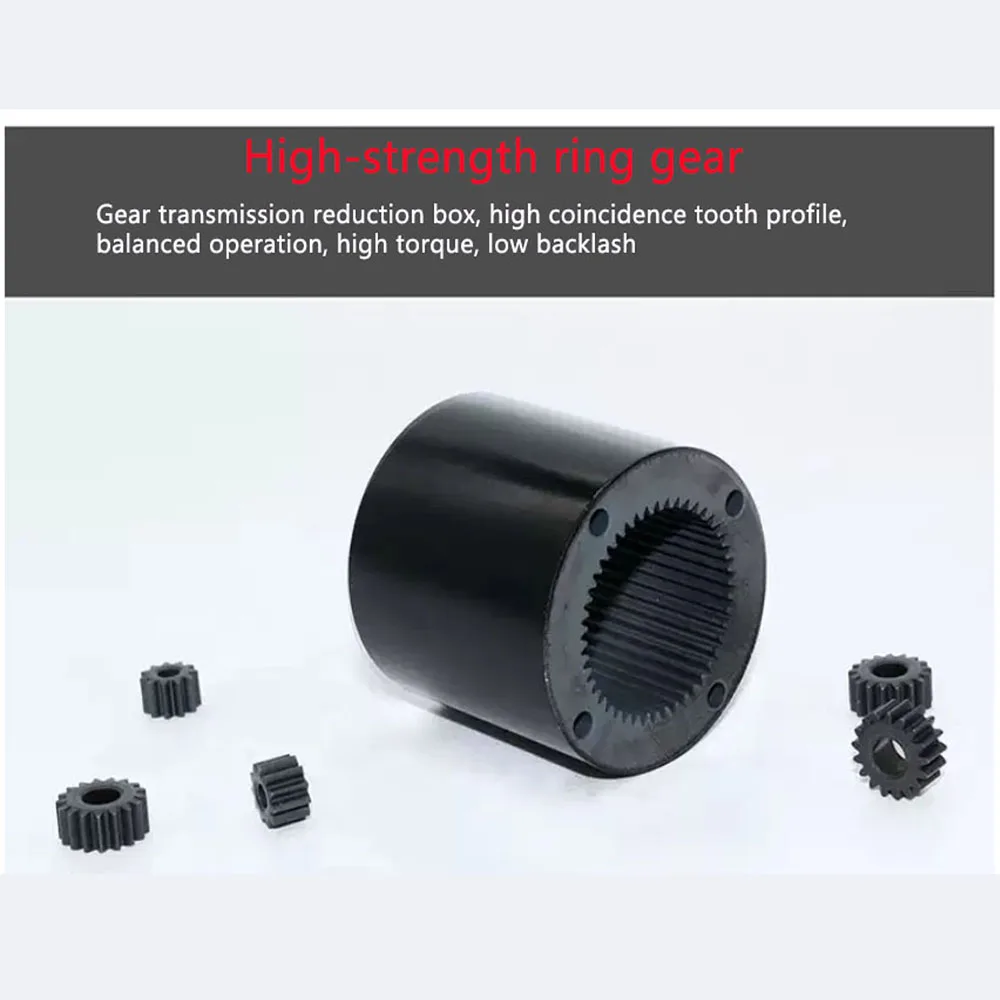 Motor redutor de caixa de engrenagens planetária redutor planetário de 42 mm pode ser equipado com motor DC 775