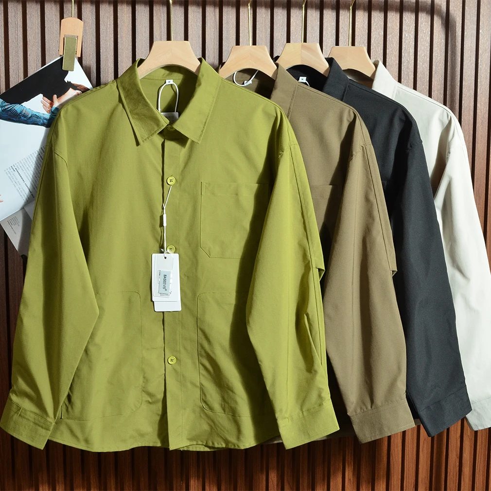

Outdoor Men's Casual Windproof Long Sve irt Sle Jaet Tactical ket Spring Autumn Faionable Workwear