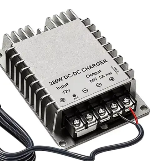 DC-DC Booster Converter 10V-32V To 56V 5A 94% High Efficiency Waterproof Power Module Dual Isolation Short Circuit Protection