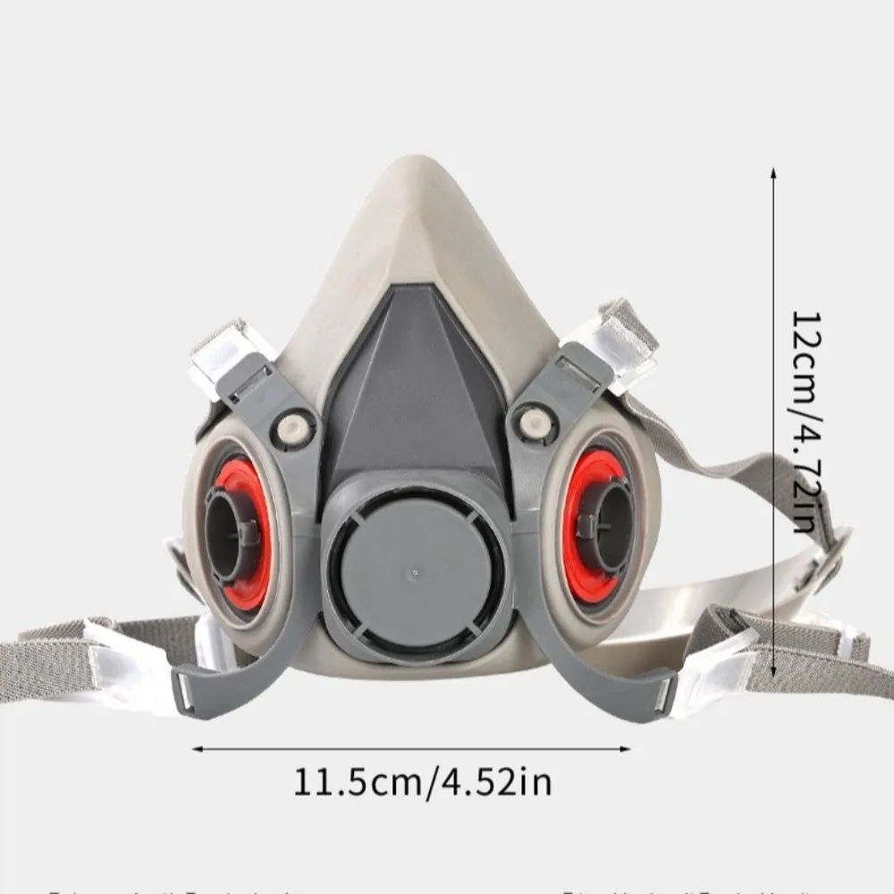 Reusable ‌Half-face Professional Respirator Protective Half Mask 6200 Gas Mask FFP3 Filter Respirator Industrial view 5