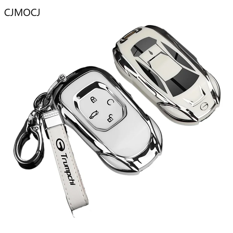 

Premium TPU Key Cover Case for GAC Trumpchi GS3 YingSu / GS4 Max / Yingbao /GS8 / Yingku / ES9 (2025) - Protective Key Fob Shell