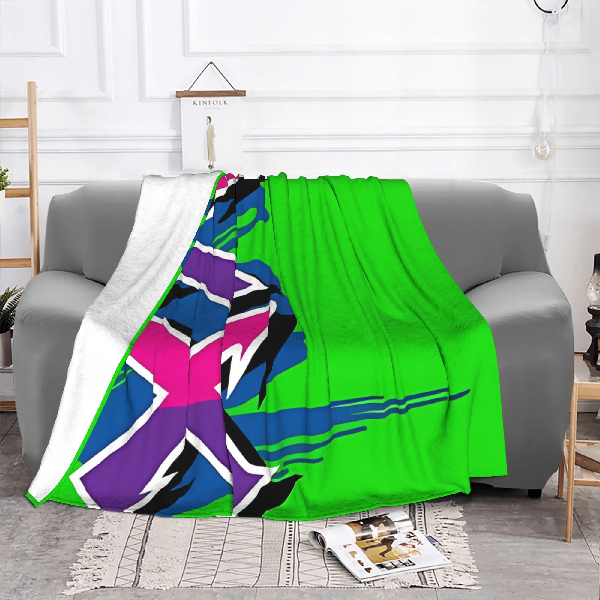 1PC home Cute Room Decor KX 500 The Green Beast Blanket Throw Blanket KX 500 Novelty Warm Blanket All Season