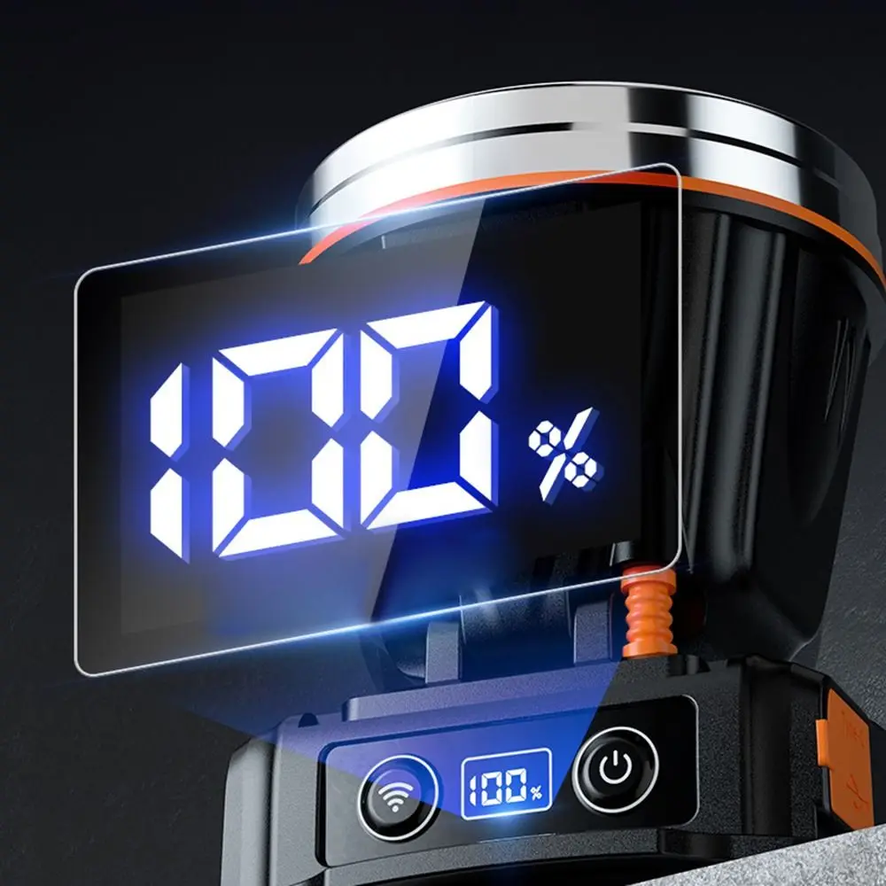 New Super Bright Induction Headlamp Smart Powerful USB Rechargeable Headlight Rechargeable Adjustable Motion Sensor Head Lamp