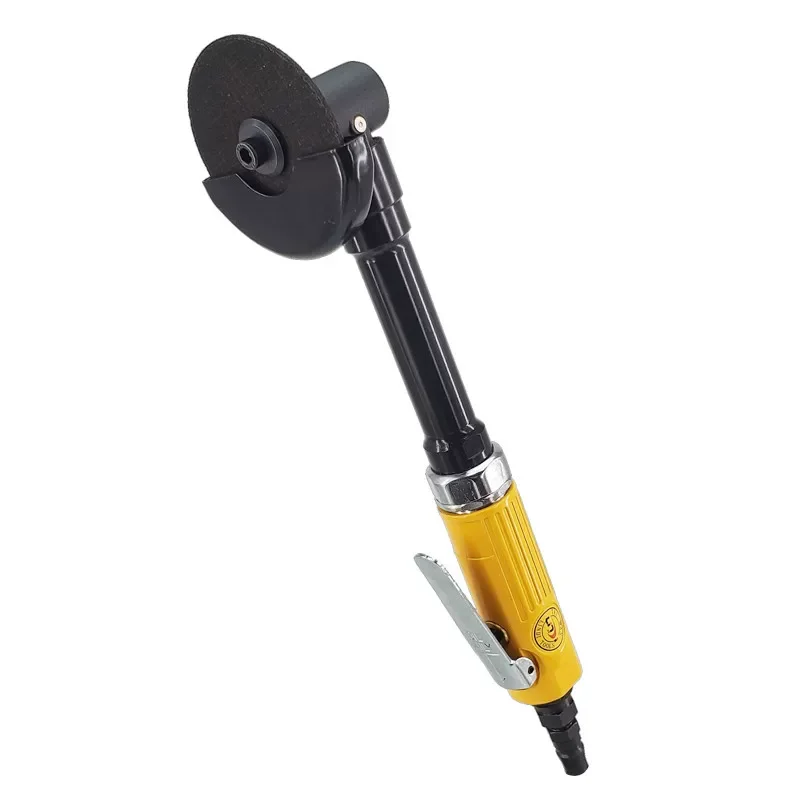 Taiwan Lingdi 7103L Extended Pneumatic Cutting Machine 3inch Light-Duty Angle Grinder Grinding Wheel Cutting Disc