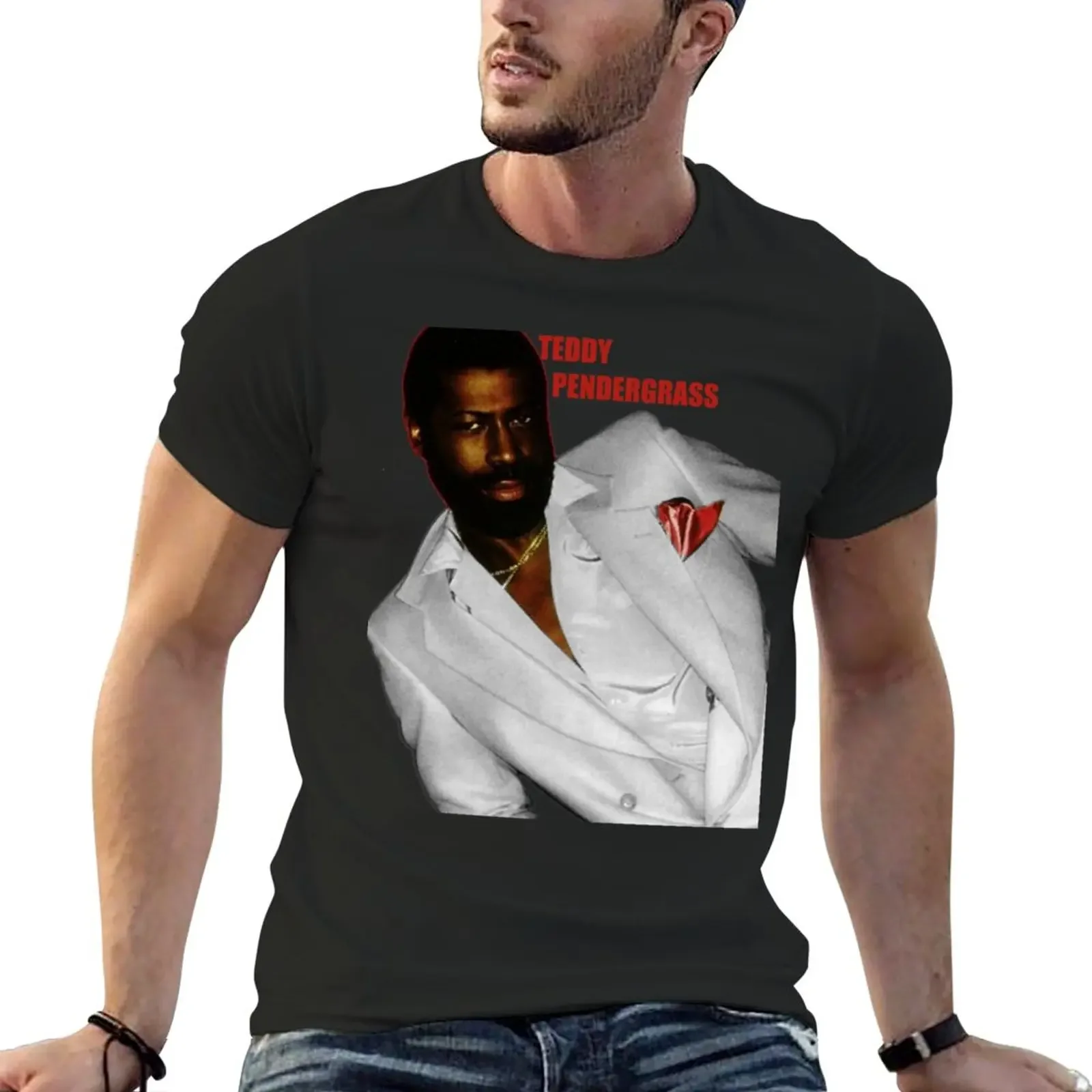 

Teddy Pendergrass (Musician) Classic T-Shirt graphics customs design your own customizeds t shirts for men graphic
