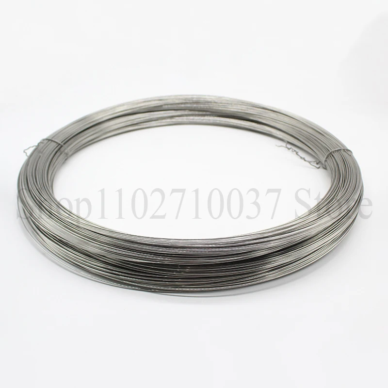 304 Stainless Steel Wire L=30-100 Meters Dia=0.05-3mm Anti Corrosion Anti Rust Soft Steel Wire Single Strand Lashing