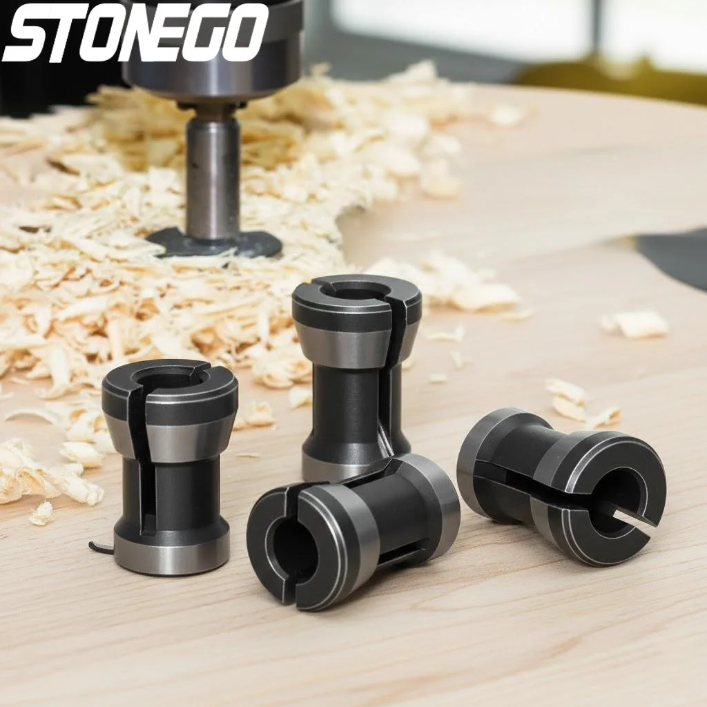 

Carbon Steel Cutter Holder Extension Collet Adapter Bar Woodworking Power Tool Accessories Trimming Tool Parts