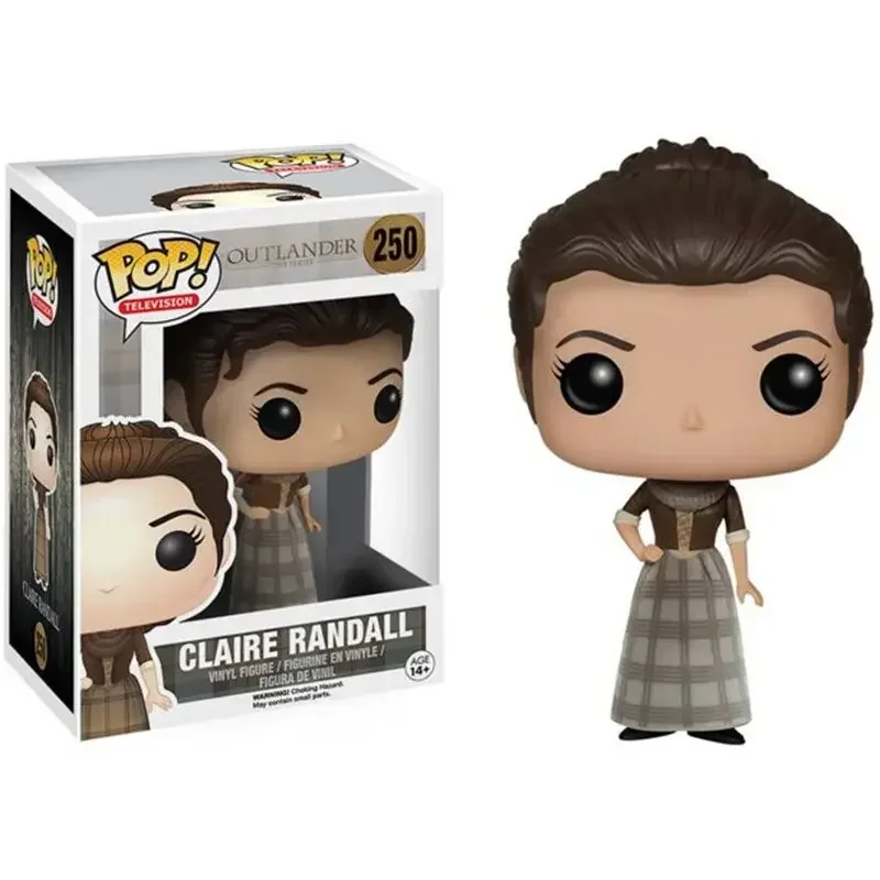 NEW FUNKO POP Outlander CLAIRE RANDALL #250 JAMIE FRASER #251 DOUGAL MACKENZIC #252 Vinyl Figure Model Toys For Children Gift