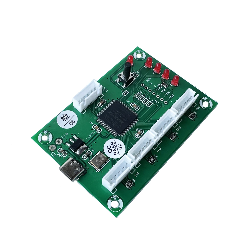 

Four-way Digital I2S/IIS Switching Module with CPLD High Speed, High Precision and Low Noise 4 in 1 Out for Amplifier DAC