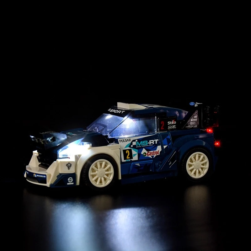 

LED Lighting Set Suitable for LEGO Speed Champions Ford Fiesta M Sport WRC 75885(Not Including Building Blocks)
