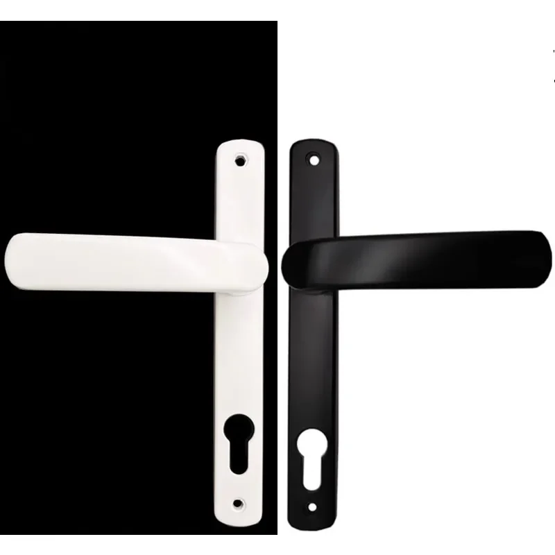 Aluminum Alloy Handle for Aluminum Alloy Door Black White 85mm Center Distance Hole Distance 193mm 115mm