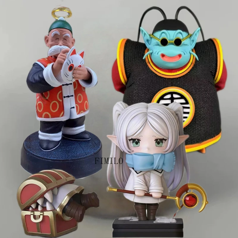 

Anime Beyond Journeys End Figures #2367 Frieren Action Winter Clothing Frieren Dragon Ball PVC Model Collection Perimeter Toys