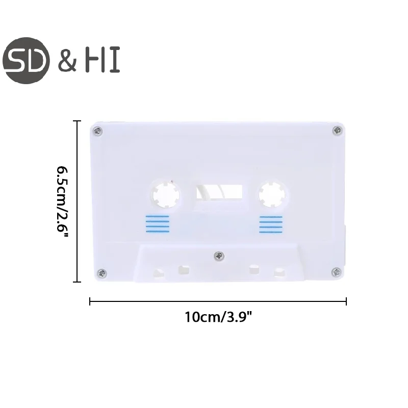 1 Set Audio Cassette Tape Head Cleaner & Demagnetizer Audio Cassette Speler Nat/Dry Head Cleaner Woonaccessoires