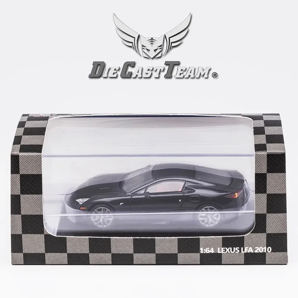 DCT 1/64 Lexus LFA sport Diecast modello automobilistico ornamenti Cas giocattoli decorazioni regalo