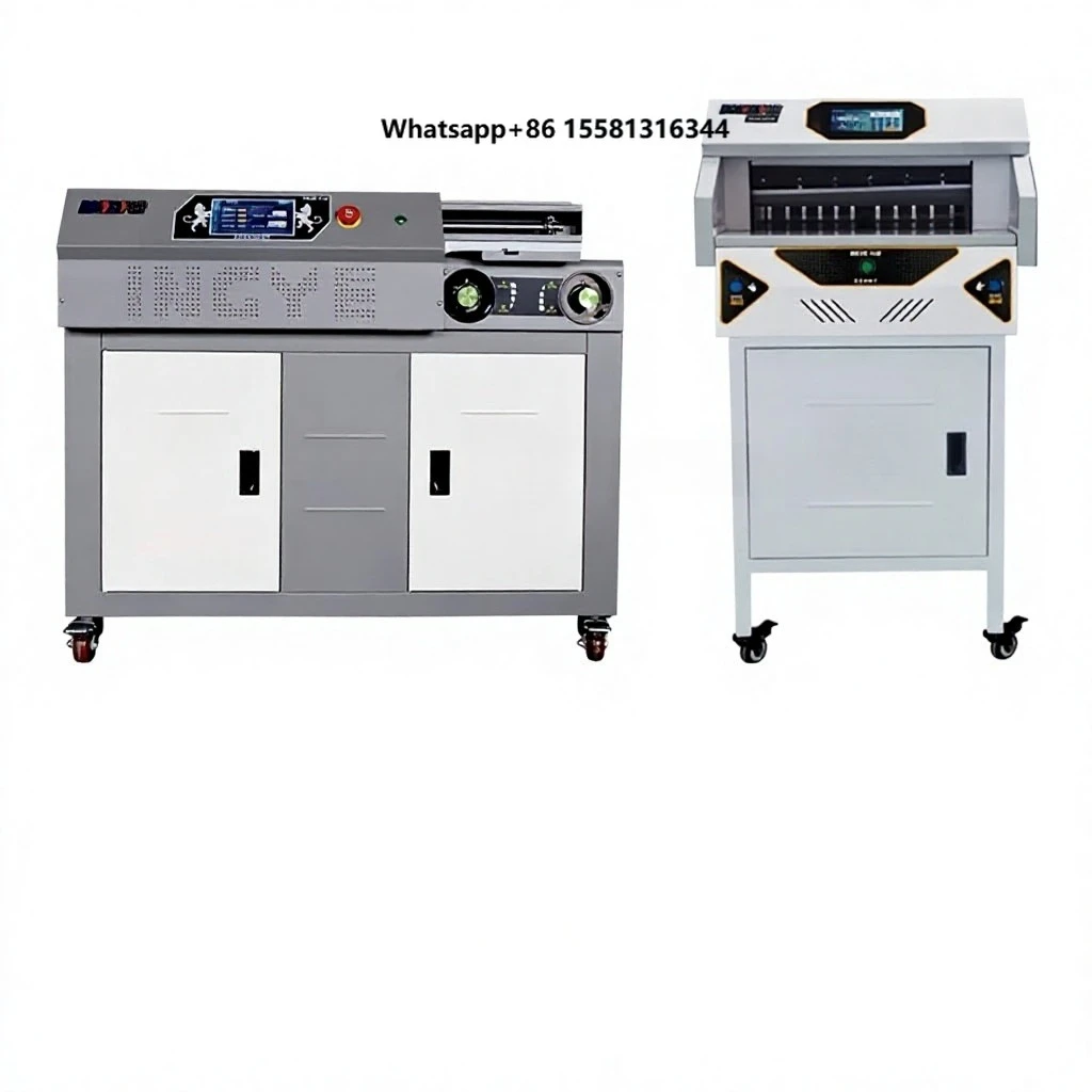 A3 perfect intelligent frequency modulation automatic hot glue binding machine